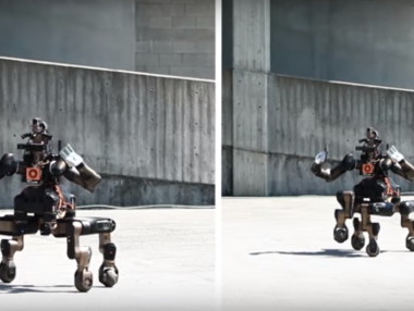 Италианският робот Centauro ще помага при спасителни акции