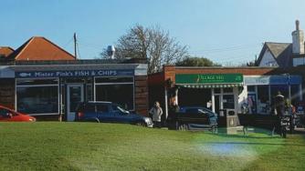 The picturesque village of Milford on Sea