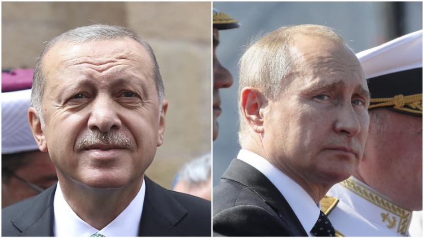 Ердоган обсъди с Путин енергетиката и отбраната