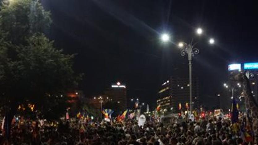 40 хил. румънци отново протестираха срещу правителството