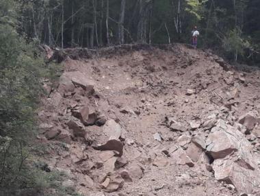 Започва обезопасяването на срутищата край Рилския манастир