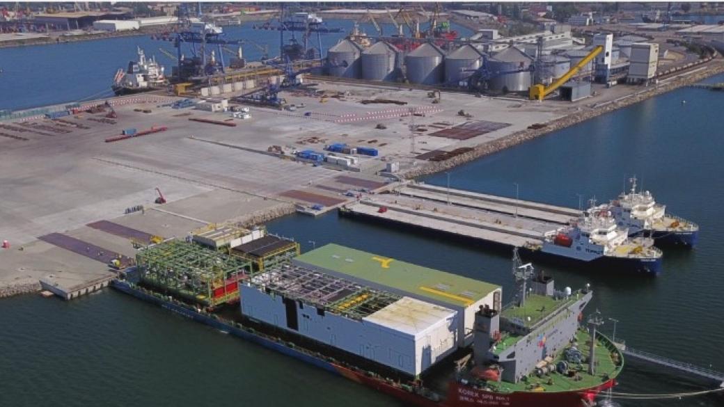 „БМФ Порт Бургас“ извърши най-голямата частна инвестиция в българско пристанище