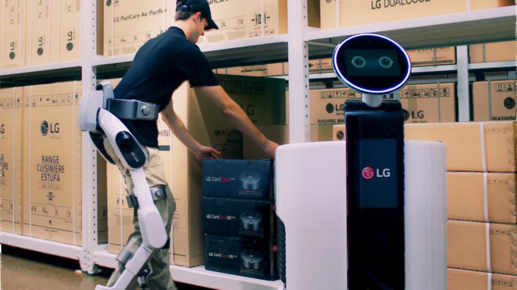 LG създаде първия си робот за лична употреба
