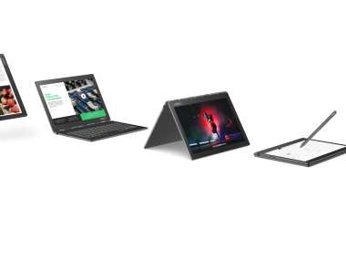 Lenovo представи първия в света лаптоп с двоен екран