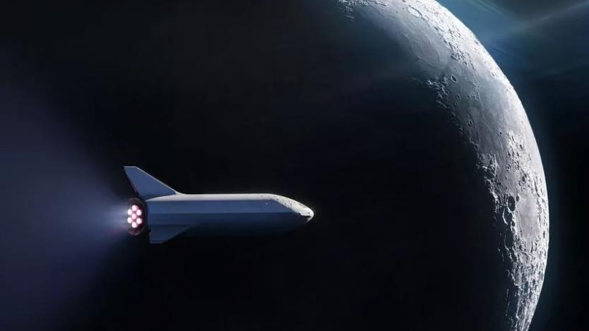 SpaceX обяви, че изпраща човек на полет около Луната с новата си ракета