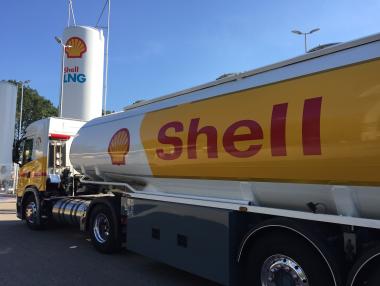 Shell изгради станция за втечнен природен газ за камиони в Германия