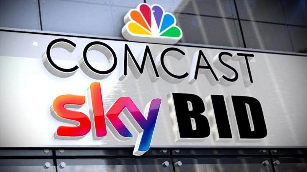 Comcast и Fox започнаха наддаването за британската Sky