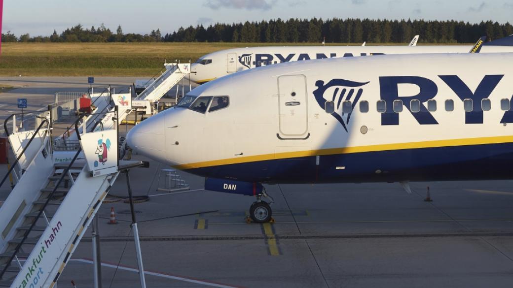 Ryanair отменя 190 полета от 5 държави на 28 септември