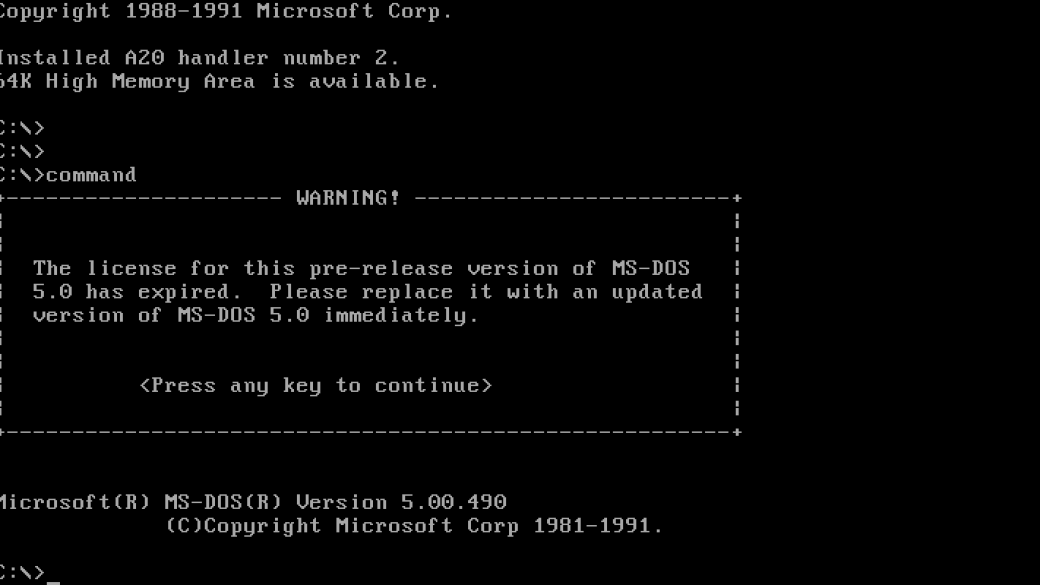 Вече всеки може да види кода на MS-DOS