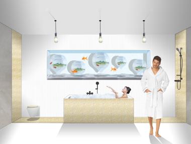 Хотелът на бъдещето - с вертикална зеленчукова ферма, зеленина и риби