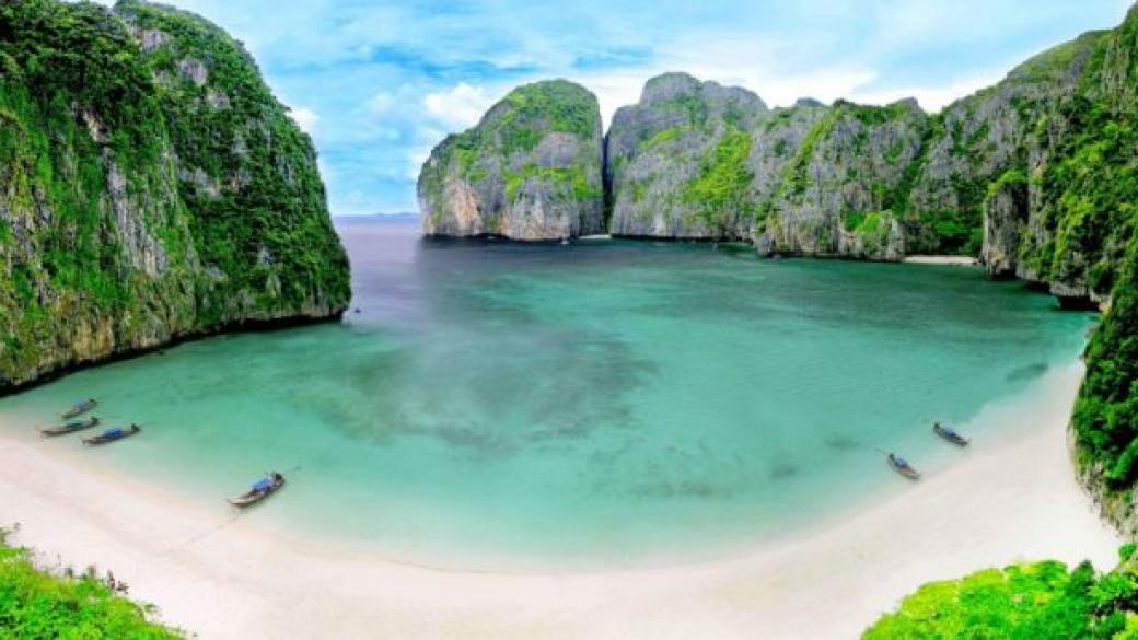 Тайланд затвори за неопределено време прочутия плаж от филма „Плажът“