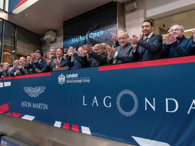 Aston Martin с разочароващ старт на борсата