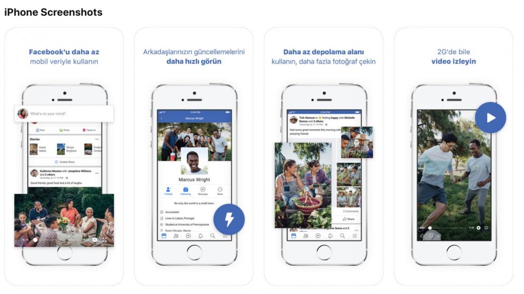 Facebook създаде по-лека мобилна версия за iPhone