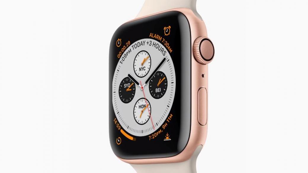 Новият Apple Watch Series 4 не се справи със смяната на времето