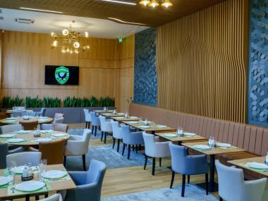 „Лудогорец“ отвори луксозен ресторант за отбора в клубната база