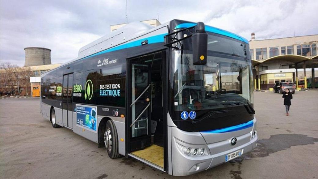 Новите 20 електробуса тръгват в София през ноември