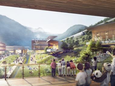 Китай изгражда парк за панди, 110 пъти по-голям от Дисниленд