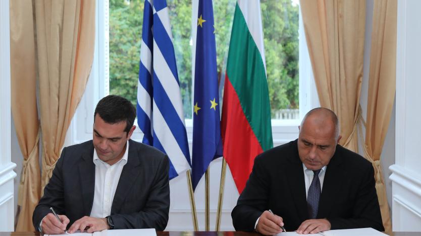 Борисов и Ципрас обещаха жп магистрала между Егейско и Черно море