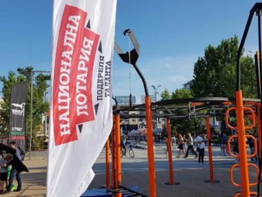 Верига турнири по стрийт фитнес се провеждат с подкрепата на Национална лотария