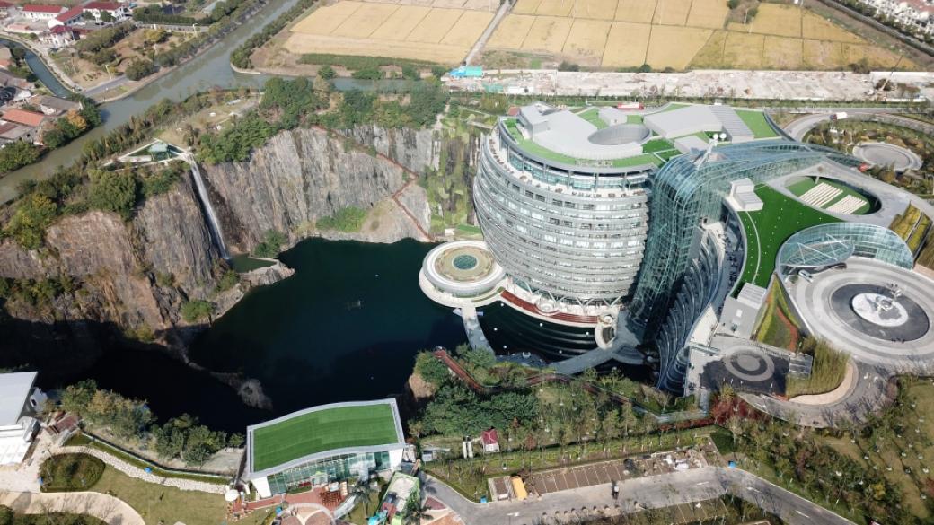 Първият в света подземен хотел ще бъде открит в Шанхай