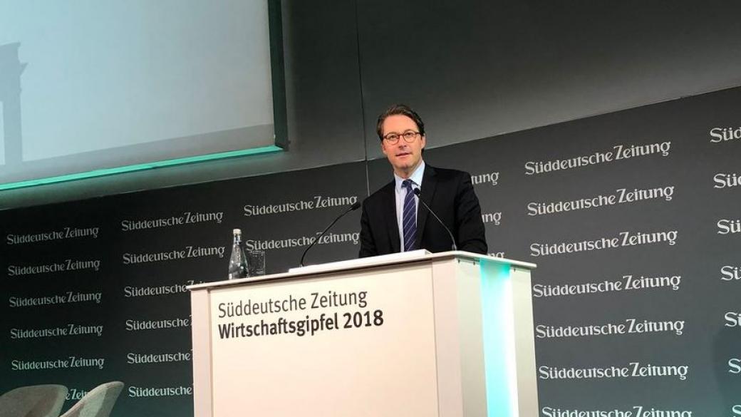 Германски министър: Забраната на дизеловите коли е саморазрушение