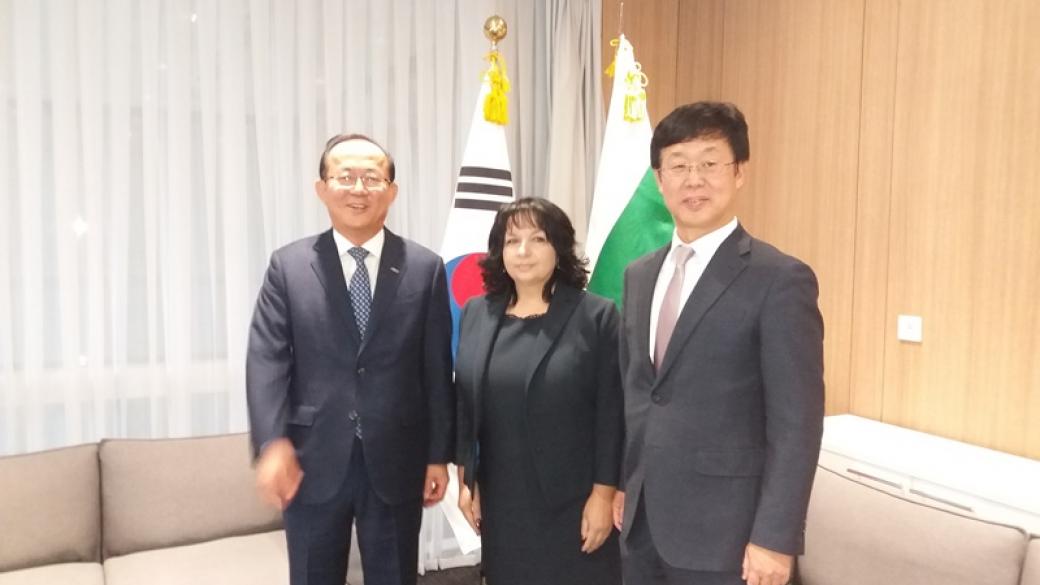 Петкова се надява корейски гигант да се включи процедурата за АЕЦ „Белене“