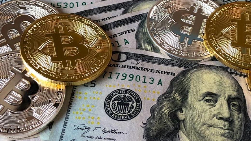 Bitcoin се обезцени с близо 1000 долара за ден