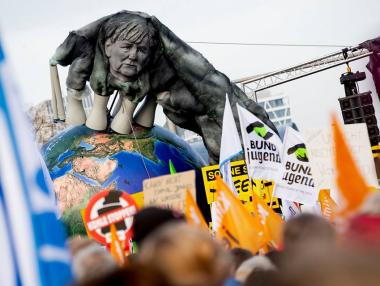 Хиляди протестираха в Германия срещу добива на въглища