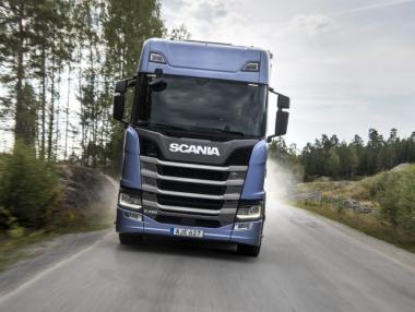 Scania разработва технология за водородни камиони