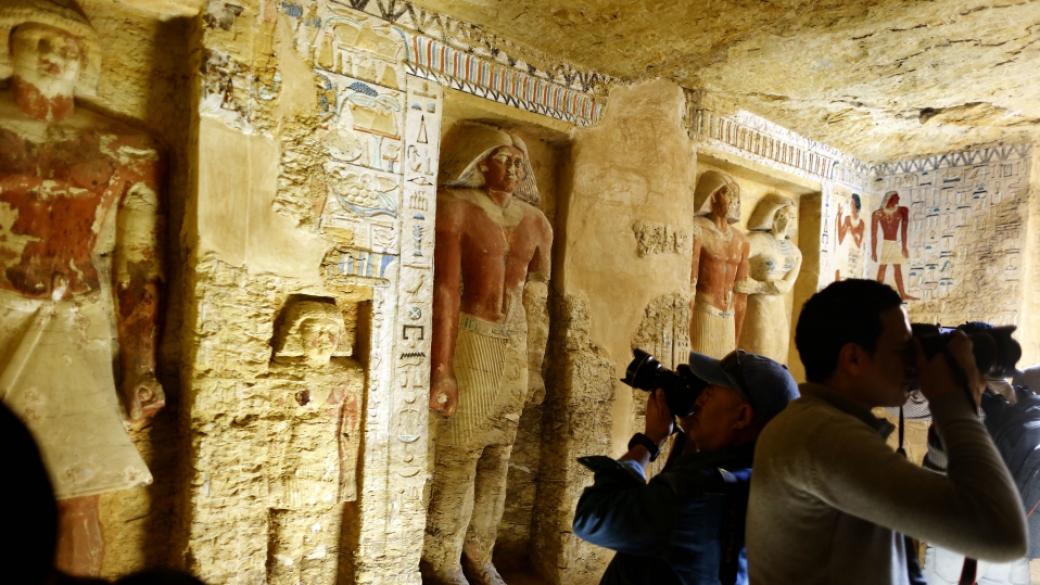 Археолози откриха египетска гробница на 4000 години