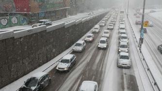 Жълт код за дъжд и сняг в 9 области в страната