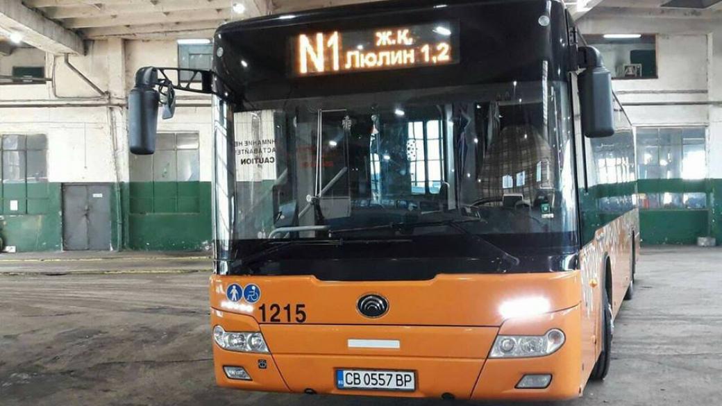 Въпреки загубите от 716 хил. лв., нощният транспорт в София ще работи и през 2019 г.