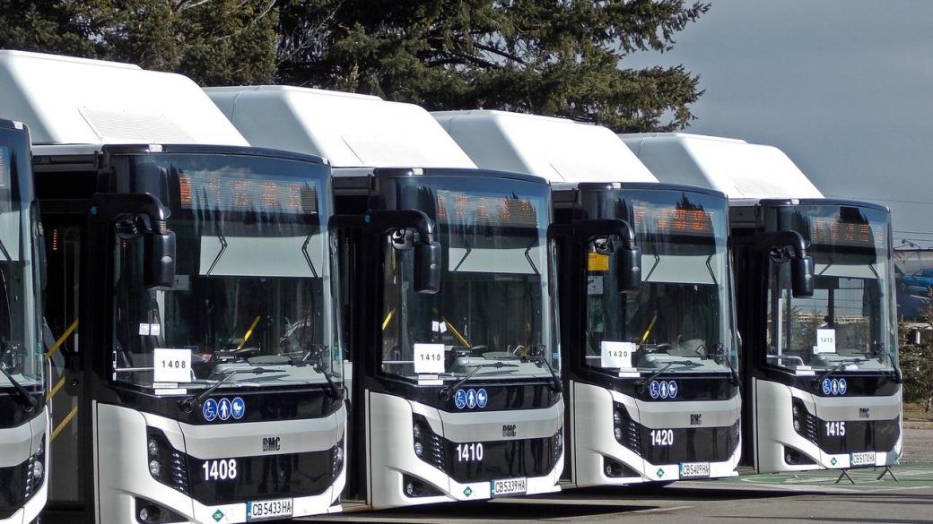 30 нови автобуса ще обслужват градския транспорт на София