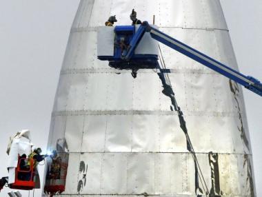 Мъск показа новия „Междузвезден кораб“