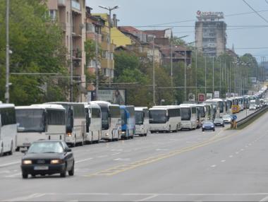 65% от населението е зад превозвачите срещу пакета „Макрон”