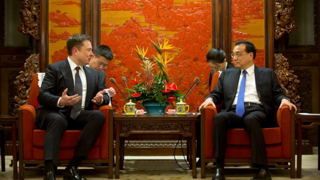 Мъск се срещна на четири очи с китайския премиер