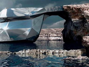 Лазурният прозорец в Малта може да бъде заменен от стоманена арка 