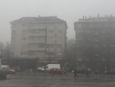 Завишено замърсяване на въздуха в София