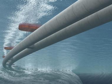 Норвегия ще строи подводен плаващ тунел