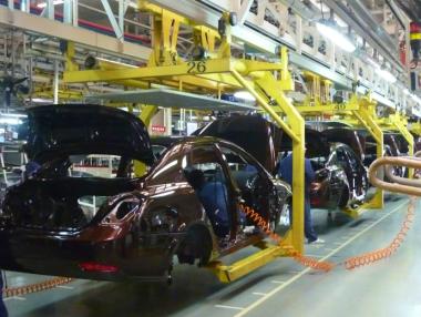 Британското автопроизводство с най-голям спад от 10 години насам