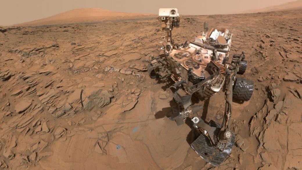 Curiosity измери гравитацията на Марс