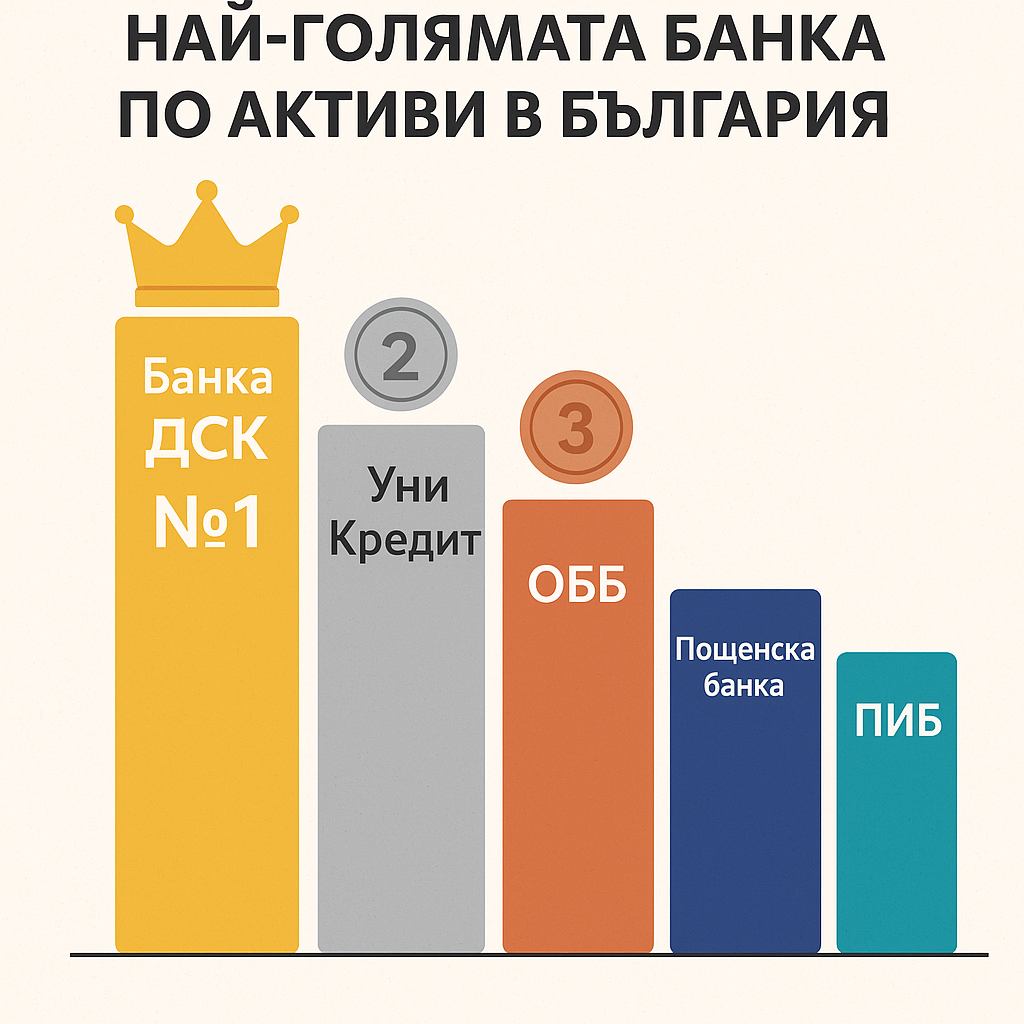 Класация на банките в България към юли