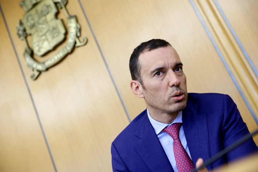 Кметът на София Васил Терзиев