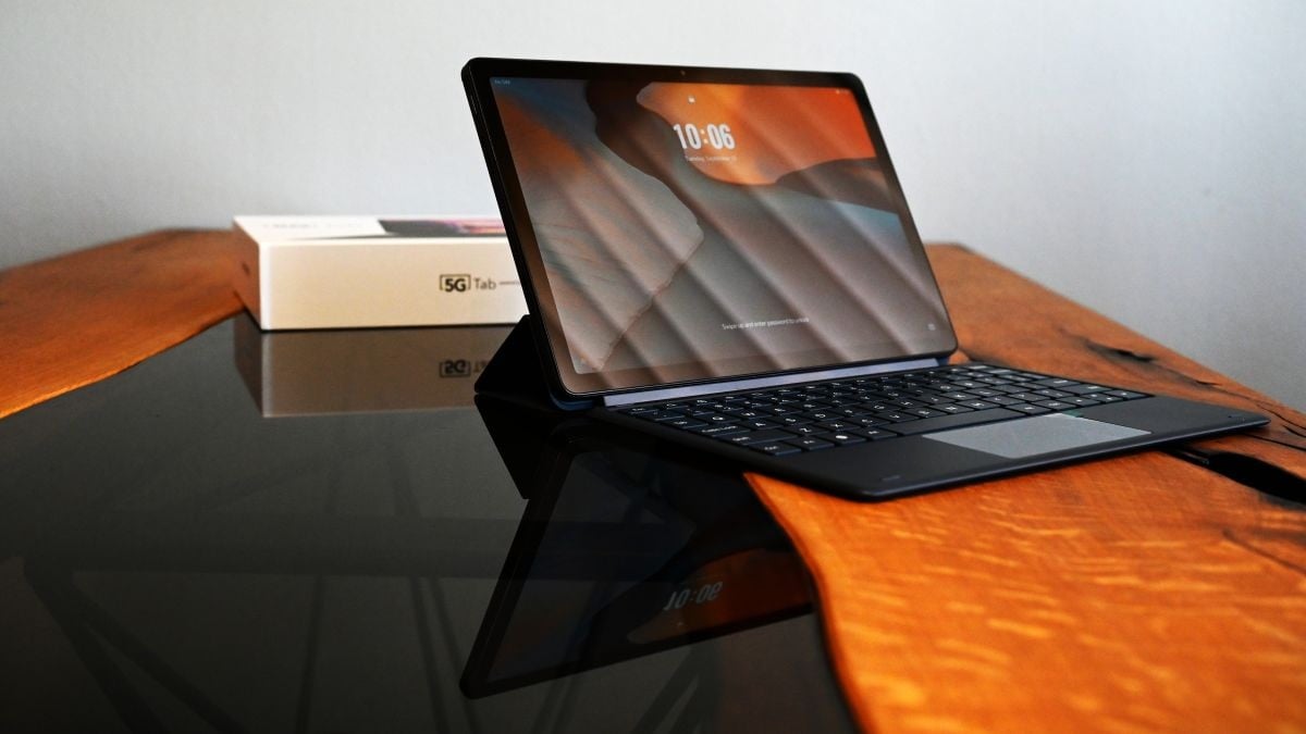 Екранът на Vivacom 5G Tab