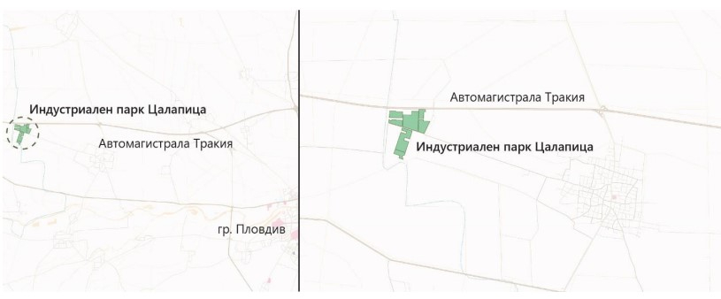 местонахождение на проекта