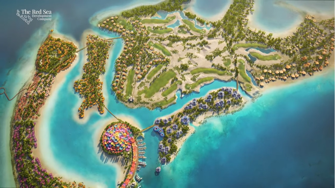 Галерия :: Снимка 0 :: Нов мегакурорт изниква в Червено море (видео)}