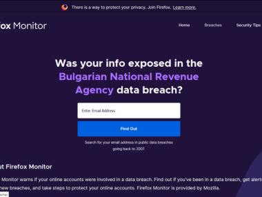 Mozilla с инструмент за проверка засегнати ли сме от пробива в НАП