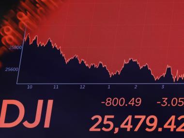 Wall Street се потопи в червено