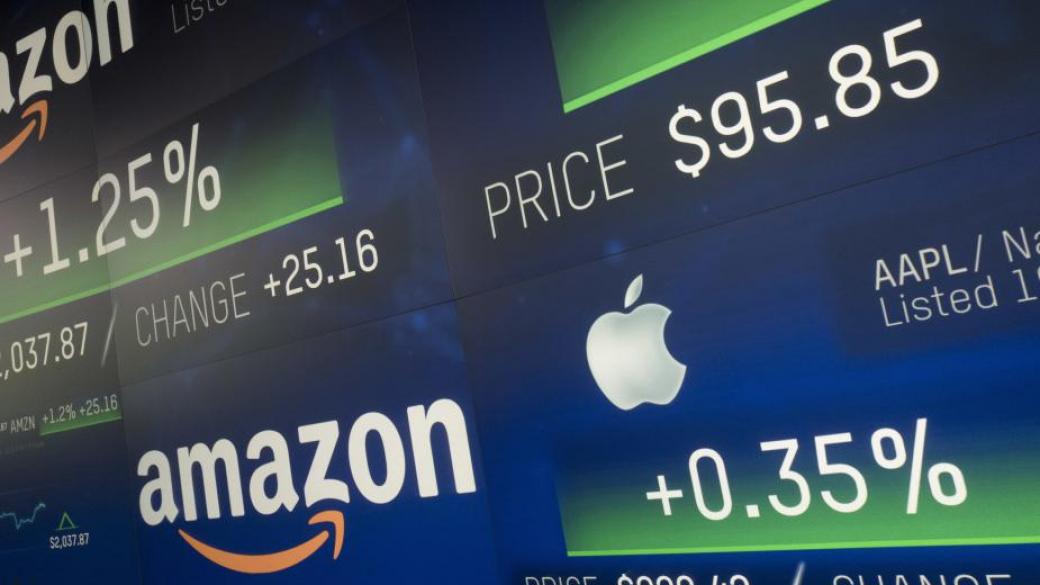 Печалбите на Amazon повлияха благоприятно на щатските индекси
