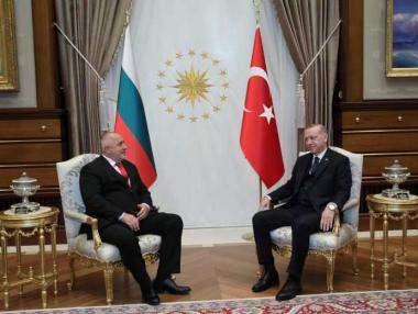 Ердоган похвали сътрудничеството си с България в сферата на сигурността